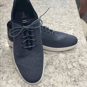 Cole Haan Blue Knit Athletic Shoes